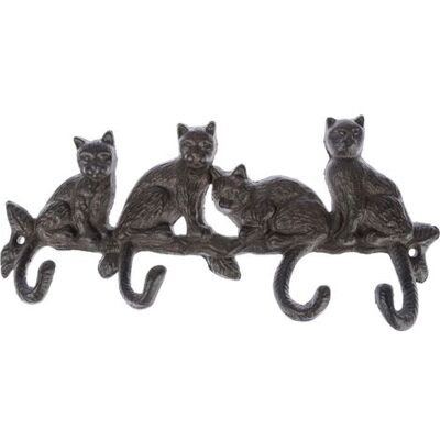 OEM Porte-manteau Mural En Fonte – Motif Chat - Publicité OEM Porte-manteau Mural En Fonte – Motif Chat - Publicité