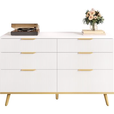 ACKERMAN Commode Moderne À 6 Tiroirs Avec Pieds Imitation Bois Pour Un Rangement Polyvalent : Espace De Rangement Pratique, Élégance Et Légèreté, Idéale Pour Le Salon, La Chambre Et L’entrée. Publicité ACKERMAN Commode Moderne À 6 Tiroirs Avec Pieds Imitation Bois Pour Un Rangement Polyvalent : Espace De Rangement Pratique, Élégance Et Légèreté, Idéale Pour Le Salon, La Chambre Et L’entrée. Publicité
