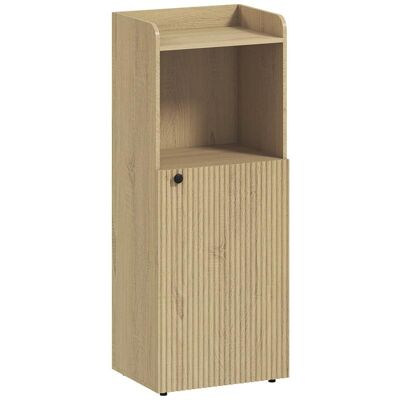 OEM Meuble De Salle De Bain, Niche Avec Étagère Ouverte Et Réglable, 40 X 31 X 104 Cm, Chêne Jaune - Publicité OEM Meuble De Salle De Bain, Niche Avec Étagère Ouverte Et Réglable, 40 X 31 X 104 Cm, Chêne Jaune - Publicité