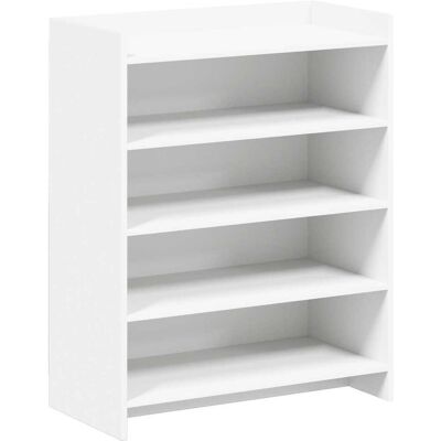 Cabinet À Chaussures Blanc 73,5 X 36 X 92 Cm Bois D'Ingénierie Vidaxl - Publicité Cabinet À Chaussures Blanc 73,5 X 36 X 92 Cm Bois D'Ingénierie Vidaxl - Publicité
