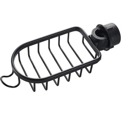 Cellfast Étagère De Rangement - Type Black - Salle De Bain - Aluminium - Murale - Simple Couche - Publicité Cellfast Étagère De Rangement - Type Black - Salle De Bain - Aluminium - Murale - Simple Couche - Publicité