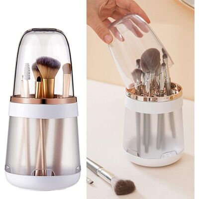 OEM Organisateur De Maquillage Multifonctionnel Et Amovible, Boîte De Rangement Pour Pinceaux, Pour Coiffeuse Et Salle De Bain - Crezuo - Publicité OEM Organisateur De Maquillage Multifonctionnel Et Amovible, Boîte De Rangement Pour Pinceaux, Pour Coiffeuse Et Salle De Bain - Crezuo - Publicité