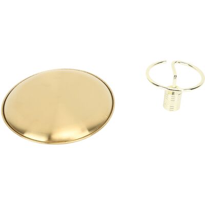 MCKENSA Support De Rangement Pour Bâtonnets Moxa En Acier Inoxydable, Rond, Stable Et Compact, Pour La Moxibustion À Domicile (or). Publicité MCKENSA Support De Rangement Pour Bâtonnets Moxa En Acier Inoxydable, Rond, Stable Et Compact, Pour La Moxibustion À Domicile (or). Publicité
