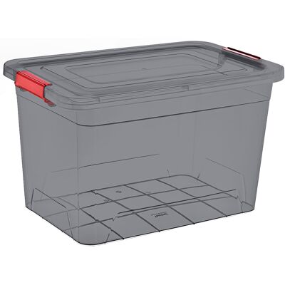 OEM Boîte De Rangement En Plastique, Dimensions 42 X 28 X 18 Cm, Capacité 15 L - Publicité OEM Boîte De Rangement En Plastique, Dimensions 42 X 28 X 18 Cm, Capacité 15 L - Publicité