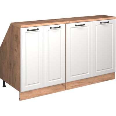 Ensembles De Meuble De Rangement Sous Pente Rion, Blanc Campagne, 140cm Lot De 2 Caissons 60 Cm De Profondeur, Vicco - Publicité Ensembles De Meuble De Rangement Sous Pente Rion, Blanc Campagne, 140cm Lot De 2 Caissons 60 Cm De Profondeur, Vicco - Publicité