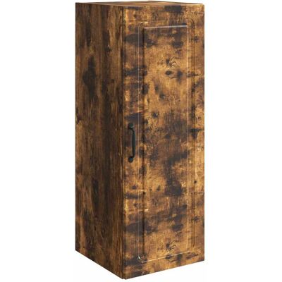 Armoire Murale Chêne Fumé 33 X 34,5 X 90 Cm Bois D'Ingénierie Vidaxl - Publicité Armoire Murale Chêne Fumé 33 X 34,5 X 90 Cm Bois D'Ingénierie Vidaxl - Publicité