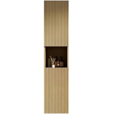 OEM Armoire Murale De Salle De Bain 160 Cm, Finition Bois Corolla, 2 Portes Et 1 Compartiment Ouvert. Idéale Petits Espaces, Salle De Bain, Salon Et Buanderie. Publicité OEM Armoire Murale De Salle De Bain 160 Cm, Finition Bois Corolla, 2 Portes Et 1 Compartiment Ouvert. Idéale Petits Espaces, Salle De Bain, Salon Et Buanderie. Publicité