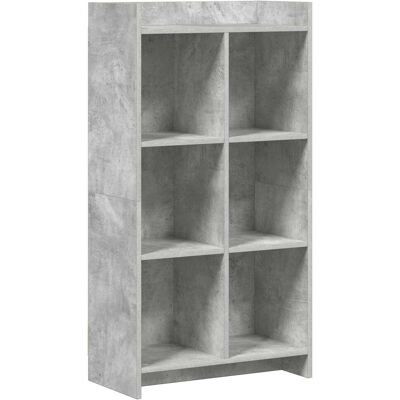 Bibliothèque Gris Béton 59 X 30 X 111 Cm Bois D'Ingénierie Vidaxl - Publicité Bibliothèque Gris Béton 59 X 30 X 111 Cm Bois D'Ingénierie Vidaxl - Publicité