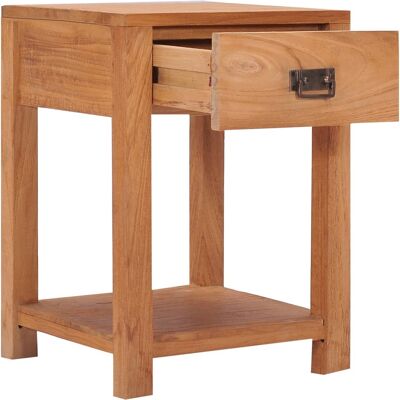 Maison Exclusive - Table De Chevet 35x35x50 Cm Bois De Teck Massif - Publicité Maison Exclusive - Table De Chevet 35x35x50 Cm Bois De Teck Massif - Publicité