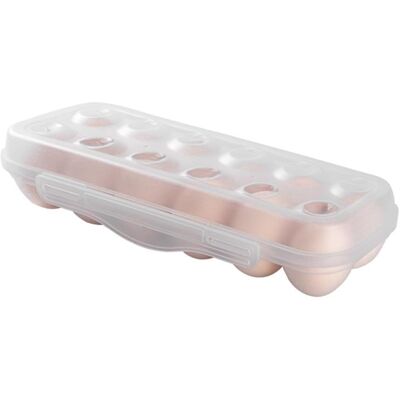 GRASSLIN 1 Boîte De Rangement Œufs, Plastique Alimentaire, Couvercle Robuste, 12 Œufs, Réfrigérateur Et Transport - Publicité GRASSLIN 1 Boîte De Rangement Œufs, Plastique Alimentaire, Couvercle Robuste, 12 Œufs, Réfrigérateur Et Transport - Publicité