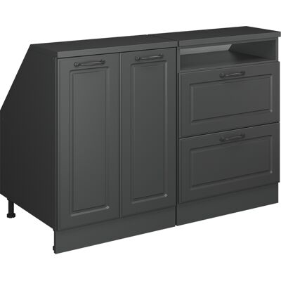 Ensembles De Meuble De Rangement Sous Pente Rion, Anthracite Campagne, 120cm Lot De 2 Caissons 60 Cm De Profondeur, Vicco - Publicité Ensembles De Meuble De Rangement Sous Pente Rion, Anthracite Campagne, 120cm Lot De 2 Caissons 60 Cm De Profondeur, Vicco - Publicité