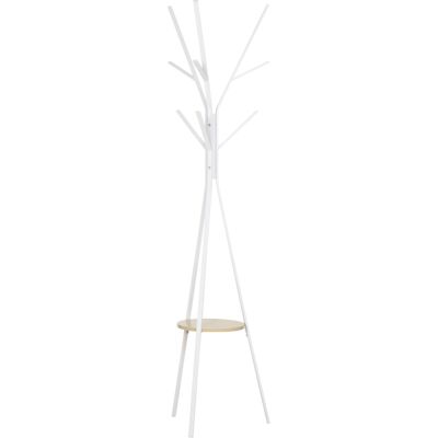 ACKERMAN Penderie, Porte-manteau Autonome, Penderie D'Entrée, Métal, Blanc, 45x45x180cm Pour Ordre Dans Le Couloir - Publicité ACKERMAN Penderie, Porte-manteau Autonome, Penderie D'Entrée, Métal, Blanc, 45x45x180cm Pour Ordre Dans Le Couloir - Publicité