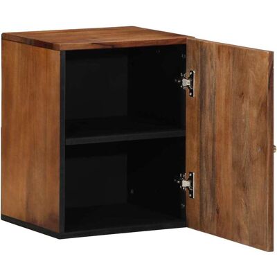 DESIGN IN Meuble Mural Marron Miel 38 X 33 X 48 Cm Bois De Mangue Massif - Publicité DESIGN IN Meuble Mural Marron Miel 38 X 33 X 48 Cm Bois De Mangue Massif - Publicité