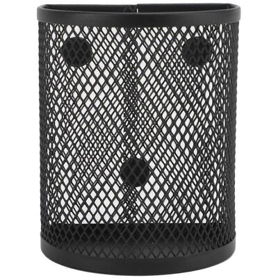 FLAMMKRAFT Porte-stylo Magnétique En Maille Métallique, Organisateur De Rangement Pour Crayons, Pour Bureau, Réfrigérateur Ou Tableau Blanc, Semi-cylindrique. Publicité FLAMMKRAFT Porte-stylo Magnétique En Maille Métallique, Organisateur De Rangement Pour Crayons, Pour Bureau, Réfrigérateur Ou Tableau Blanc, Semi-cylindrique. Publicité