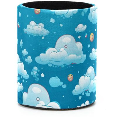OEM Porte-stylo Cylindrique/organisateur De Bureau : Compact Et Pratique, Il Peut Contenir Des Produits Cosmétiques Et Du Matériel D'Art, Et Présente Un Motif Nuageux Coloré. Publicité OEM Porte-stylo Cylindrique/organisateur De Bureau : Compact Et Pratique, Il Peut Contenir Des Produits Cosmétiques Et Du Matériel D'Art, Et Présente Un Motif Nuageux Coloré. Publicité