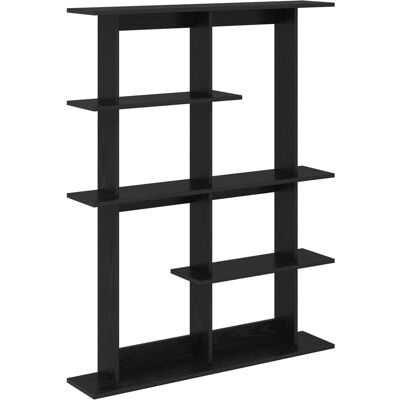 Étagère Murale Chêne Noir 102 X 20 X 130 Cm Bois D'Ingénierie Vidaxl - Publicité Étagère Murale Chêne Noir 102 X 20 X 130 Cm Bois D'Ingénierie Vidaxl - Publicité