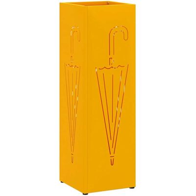 DESIGN IN Porte-parapluie Moutarde 15,5 X 15,5 X 49 Cm Métal - Publicité DESIGN IN Porte-parapluie Moutarde 15,5 X 15,5 X 49 Cm Métal - Publicité