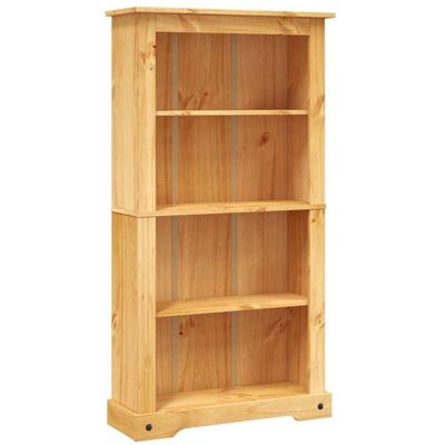 Maison Exclusive - Bibliothèque 4 Niveaux Gamme Corona Pin Mexicain 80x29x150 Cm - Publicité Maison Exclusive - Bibliothèque 4 Niveaux Gamme Corona Pin Mexicain 80x29x150 Cm - Publicité