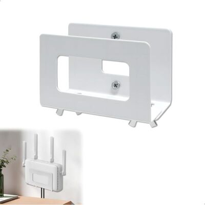 OEM Support Mural Pour Routeur, Étagère Murale Sans Perçage, Support Mural Métallique Pour Modem, Boîte De Rangement Universelle Pour Routeur, Étagère Adhésive Pour Salon, Chambre Et Bureau (blanc). Publicité OEM Support Mural Pour Routeur, Étagère Murale Sans Perçage, Support Mural Métallique Pour Modem, Boîte De Rangement Universelle Pour Routeur, Étagère Adhésive Pour Salon, Chambre Et Bureau (blanc). Publicité