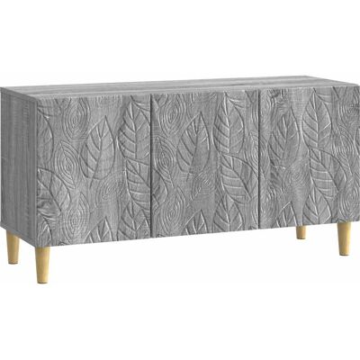Meuble Tv 99 X 34,5 X 50 Cm Sonoma Gris Bois D'Ingénierie Vidaxl - Publicité Meuble Tv 99 X 34,5 X 50 Cm Sonoma Gris Bois D'Ingénierie Vidaxl - Publicité