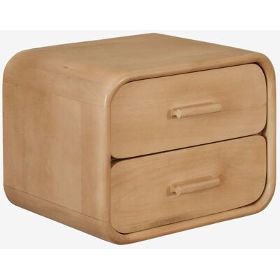 Table De Chevet Flottante 40x30 Cm En Bois Aylin Sklum - Publicité Table De Chevet Flottante 40x30 Cm En Bois Aylin Sklum - Publicité