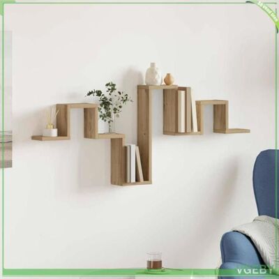 OEM Étagère Murale - Abi - Chêne Artisanal - 104.5 X 10 X 43 Cm - Durable Et Moderne - Publicité OEM Étagère Murale - Abi - Chêne Artisanal - 104.5 X 10 X 43 Cm - Durable Et Moderne - Publicité