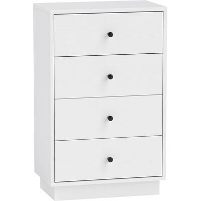 BEYAMIS Commode Buffet 7 Tiroirs – Panneaux Dérivés Bois – Dimensions 47 X 29 X 75 Cm – Blanc - Publicité BEYAMIS Commode Buffet 7 Tiroirs – Panneaux Dérivés Bois – Dimensions 47 X 29 X 75 Cm – Blanc - Publicité