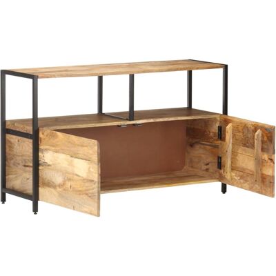 Maison Exclusive - Buffet 110x35x65 Cm Bois De Manguier Massif - Publicité Maison Exclusive - Buffet 110x35x65 Cm Bois De Manguier Massif - Publicité
