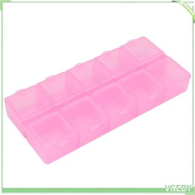 OEM Conteneur De Perles - Fafeicy - 10 Compartiments - Transparent - Durable - Portable - Publicité OEM Conteneur De Perles - Fafeicy - 10 Compartiments - Transparent - Durable - Portable - Publicité
