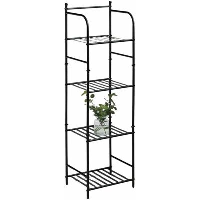 OEM Étagère Métallique Sur Pied, 4 Niveaux, H115 Cm - Publicité OEM Étagère Métallique Sur Pied, 4 Niveaux, H115 Cm - Publicité