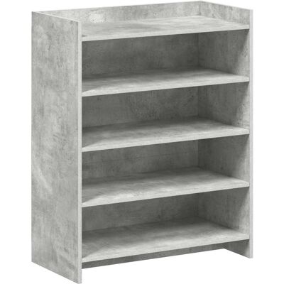 Cabinet À Chaussures Avec Stockage Gris Béton 73,5 X 36 X 92 Cm Vidaxl - Publicité Cabinet À Chaussures Avec Stockage Gris Béton 73,5 X 36 X 92 Cm Vidaxl - Publicité