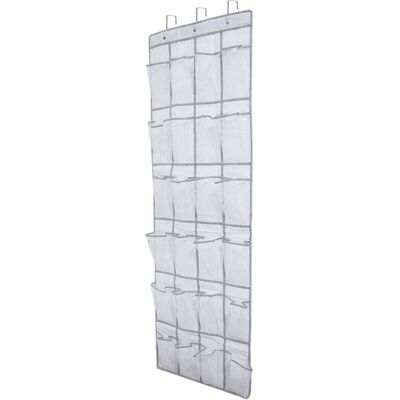 ENLENK Range Chaussures À Suspendre Sur La Porte, Sac De Rangement Suspendu Avec 24 Poches, Rangement De Chaussures Suspendu, Organiseur De Suspension Multifonction Pour Chambre À Coucher, Salle De Ba - Publicité ENLENK Range Chaussures À Suspendre Sur La Porte, Sac De Rangement Suspendu Avec 24 Poches, Rangement De Chaussures Suspendu, Organiseur De Suspension Multifonction Pour Chambre À Coucher, Salle De Ba - Publicité