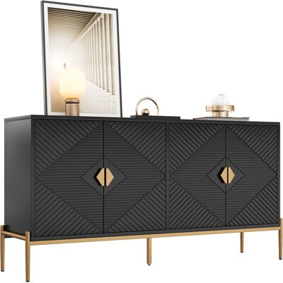 ACKERMAN Buffets, Armoires, Meubles De Rangement, Commodes Modernes, Adaptés Au Salon/salle À Manger/entrée, 162 X 40 X 80 Cm (l/h/p) - Publicité ACKERMAN Buffets, Armoires, Meubles De Rangement, Commodes Modernes, Adaptés Au Salon/salle À Manger/entrée, 162 X 40 X 80 Cm (l/h/p) - Publicité