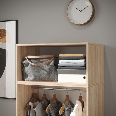 Dessus D'Armoire Elmo, Sonoma, 80x40cm, Vicco - Publicité Dessus D'Armoire Elmo, Sonoma, 80x40cm, Vicco - Publicité