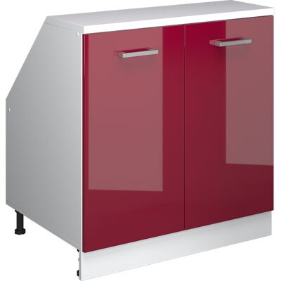 Meuble De Rangement Sous Pente Rion, Rouge Brillant, 80x81.6cm 2 Portes, 60 Cm De Profondeur, Vicco - Publicité Meuble De Rangement Sous Pente Rion, Rouge Brillant, 80x81.6cm 2 Portes, 60 Cm De Profondeur, Vicco - Publicité