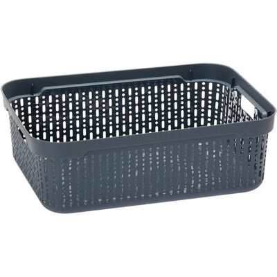 OEM Morsetta Panier Plastique Xs Gris Foncé -jag - Publicité OEM Morsetta Panier Plastique Xs Gris Foncé -jag - Publicité