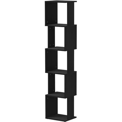 OEM Bibliothèque Étagère Design Moderne À 5 Niveaux – Rangement Pratique Pour Maison Ou Bureau, Noir - Publicité OEM Bibliothèque Étagère Design Moderne À 5 Niveaux – Rangement Pratique Pour Maison Ou Bureau, Noir - Publicité