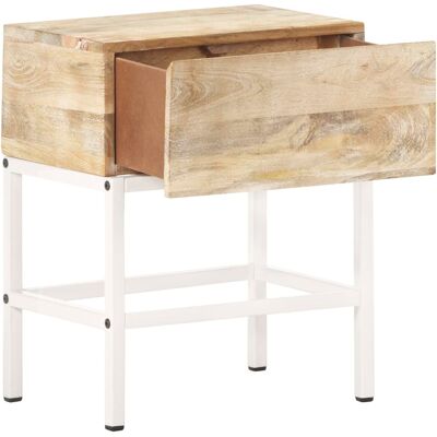 Maison Exclusive - Table De Chevet 40x30x50 Cm Bois De Manguier Massif - Publicité Maison Exclusive - Table De Chevet 40x30x50 Cm Bois De Manguier Massif - Publicité