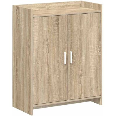 Cabinet À Chaussures Avec Porte Chêne Sonoma 73,5 X 36 X 92 Cm Vidaxl - Publicité Cabinet À Chaussures Avec Porte Chêne Sonoma 73,5 X 36 X 92 Cm Vidaxl - Publicité