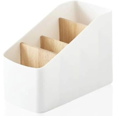 BRINSEA Boîte De Rangement Multifonctionnelle À Télécommande, Salon Créatif Et Minimaliste, Télécommande De Téléphone En Bois Massif Pour La Maison - Publicité BRINSEA Boîte De Rangement Multifonctionnelle À Télécommande, Salon Créatif Et Minimaliste, Télécommande De Téléphone En Bois Massif Pour La Maison - Publicité