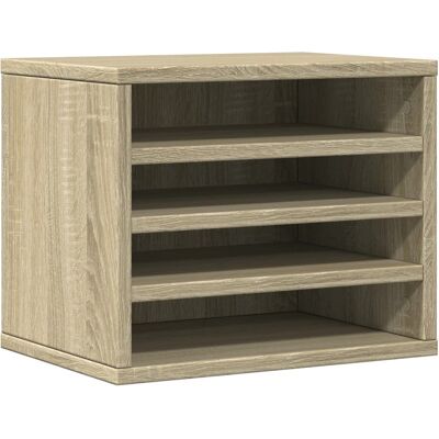 DESIGN IN Organisateur De Bureau Chêne Sonoma 36x26x29,5 Cm - Publicité DESIGN IN Organisateur De Bureau Chêne Sonoma 36x26x29,5 Cm - Publicité