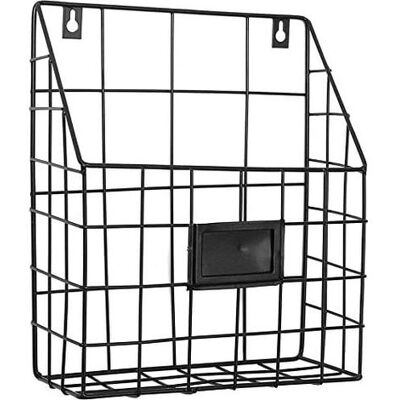 OEM 1 Porte-journaux/magazines/revues En Métal Pour Bureau Et Entrée (noir) - Publicité OEM 1 Porte-journaux/magazines/revues En Métal Pour Bureau Et Entrée (noir) - Publicité