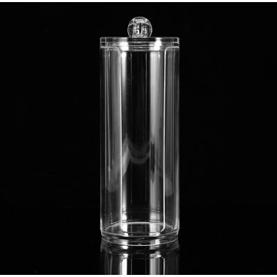 MCKENSA Boîte De Rangement Pour Cotons Démaquillants En Acrylique, Organisateur De Cosmétiques - Publicité MCKENSA Boîte De Rangement Pour Cotons Démaquillants En Acrylique, Organisateur De Cosmétiques - Publicité
