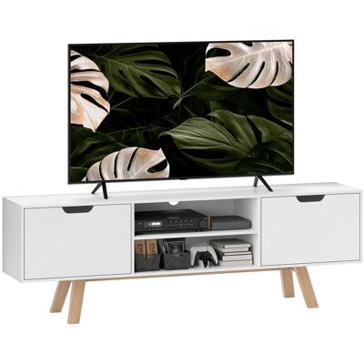 OEM Meuble Tv Avec Tiroirs Et Étagères Ouvertes, Mdf, 150 X 39 X 50 Cm, Blanc Avec Fonction De Rangement Et D'Affichage Idéal Pour Salon, Chambre À Coucher Ou Bureau - Publicité OEM Meuble Tv Avec Tiroirs Et Étagères Ouvertes, Mdf, 150 X 39 X 50 Cm, Blanc Avec Fonction De Rangement Et D'Affichage Idéal Pour Salon, Chambre À Coucher Ou Bureau - Publicité