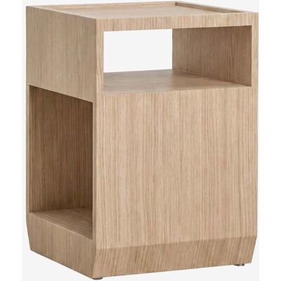 Pack De 2 Tables De Chevet 35x35 Cm En Mdf Et Placage Brisbane Sklum - Publicité Pack De 2 Tables De Chevet 35x35 Cm En Mdf Et Placage Brisbane Sklum - Publicité