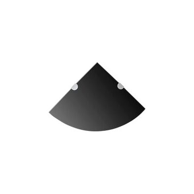 OEM Étagère D'Angle Avec Supports Chromés, Verre, Noir, 35 X 35 Cm-crezuo - Publicité OEM Étagère D'Angle Avec Supports Chromés, Verre, Noir, 35 X 35 Cm-crezuo - Publicité