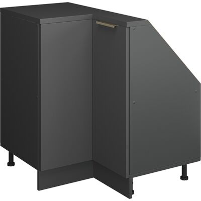 Meuble De Rangement Sous Pente Armoire D'Angle Rion, Anthracite-or, 75.6x81.6cm Avec 1 Porte, Vicco - Publicité Meuble De Rangement Sous Pente Armoire D'Angle Rion, Anthracite-or, 75.6x81.6cm Avec 1 Porte, Vicco - Publicité