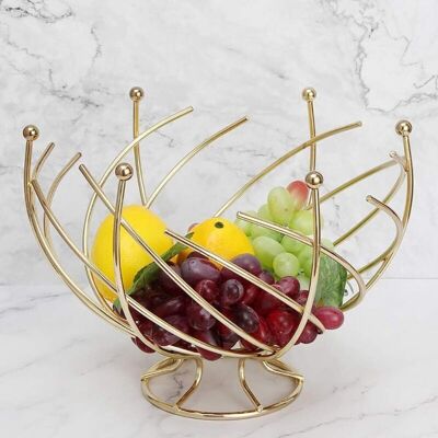 OEM Corbeille À Fruits, Panier À Légumes, Support Original, Rangement Simple En Fer Ajouré, Égouttoir, Porte-couverts Pour Salon - Publicité OEM Corbeille À Fruits, Panier À Légumes, Support Original, Rangement Simple En Fer Ajouré, Égouttoir, Porte-couverts Pour Salon - Publicité