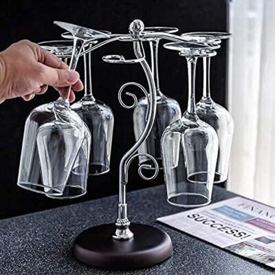 Melissa Support De Comptoir Pour Verres À Vin - Système De Séchage À L'Air Libre - Support De Rangement Pour Verres De Cuisine - Support De Rangement Pour Verres À Vin 35 X 25 Cm - Publicité Melissa Support De Comptoir Pour Verres À Vin - Système De Séchage À L'Air Libre - Support De Rangement Pour Verres De Cuisine - Support De Rangement Pour Verres À Vin 35 X 25 Cm - Publicité