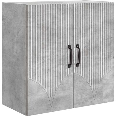 Armoire Murale Gris Béton 59 X 31 X 60 Cm Bois D'Ingénierie Vidaxl - Publicité Armoire Murale Gris Béton 59 X 31 X 60 Cm Bois D'Ingénierie Vidaxl - Publicité